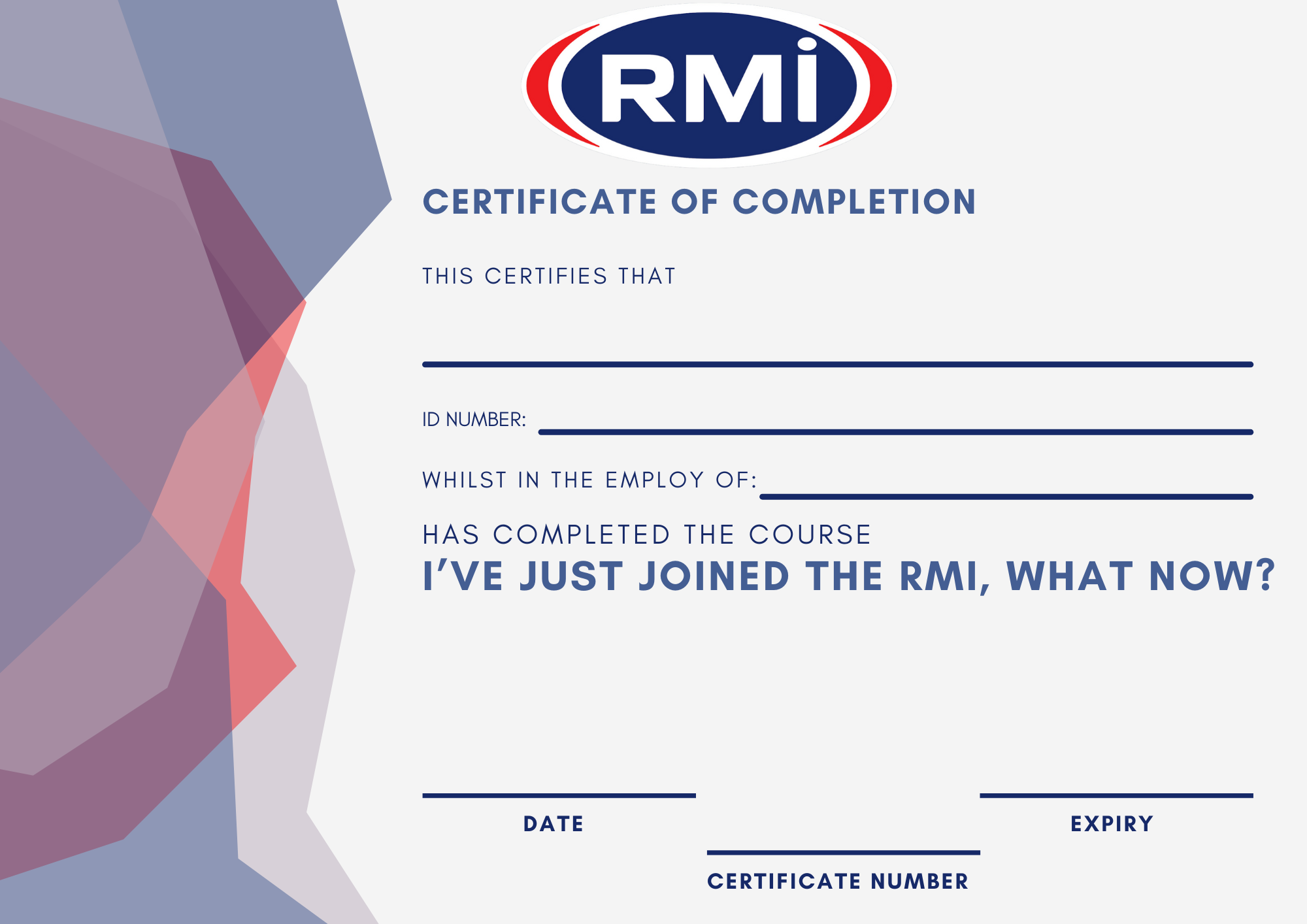 I've Just Joined the RMI, What Now? | Complete Specialized Retail Solutions